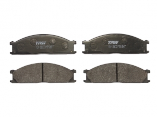 Купить GDB1017 TRW Тормозные колодки передние Pathfinder (2.4, 2.4 4WD, 3.0 4WD) без датчика износа